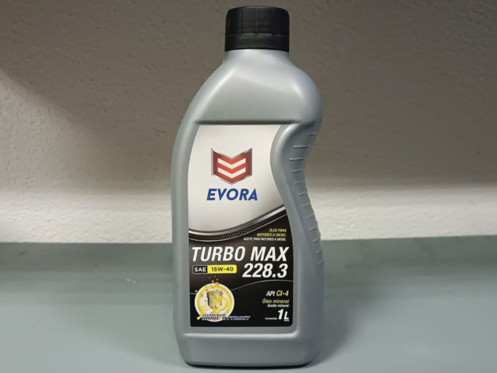 Óleo Lubrificante Evora Turbo Max 228.3 SAE DIESEL 15W-40 API CI 4 Mineral - 1 Litro